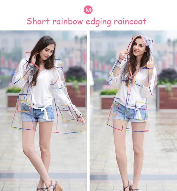 Detail Clear Rainbow Raincoat Nomer 56