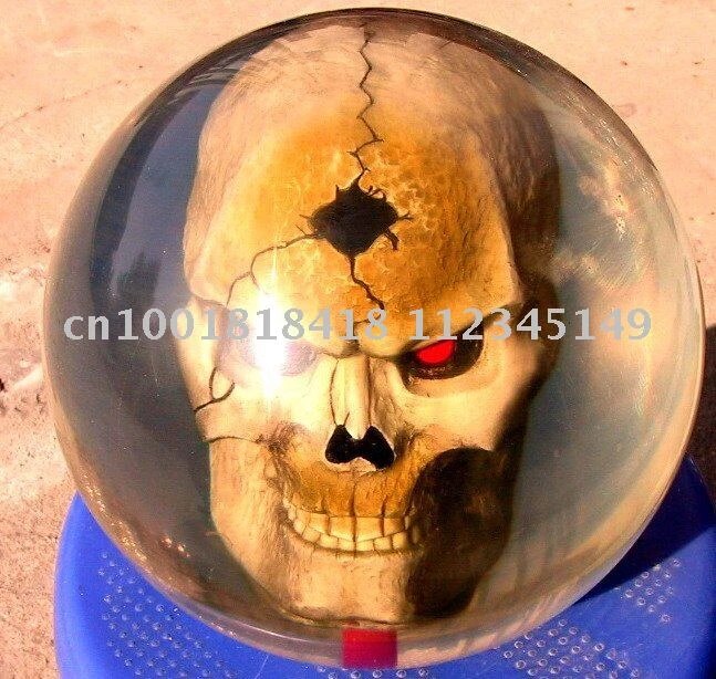 Detail Clear Skull Bowling Ball Nomer 33