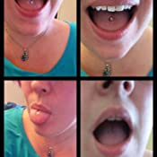 Detail Clear Tongue Piercing Jewelry Nomer 5