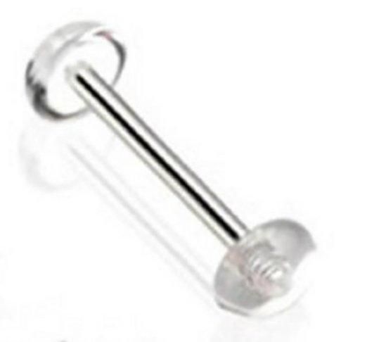 Detail Clear Tongue Piercing Jewelry Nomer 40