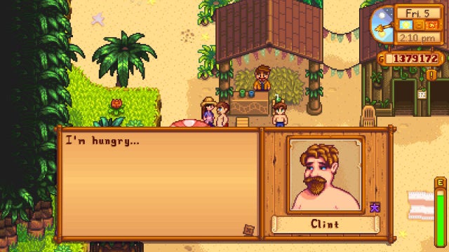 Detail Clint Stardew Valley Nomer 11