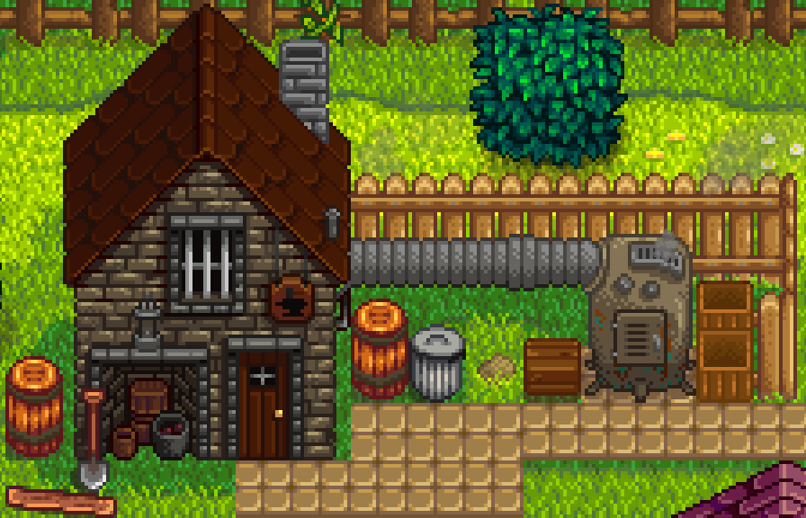 Detail Clint Stardew Valley Nomer 16