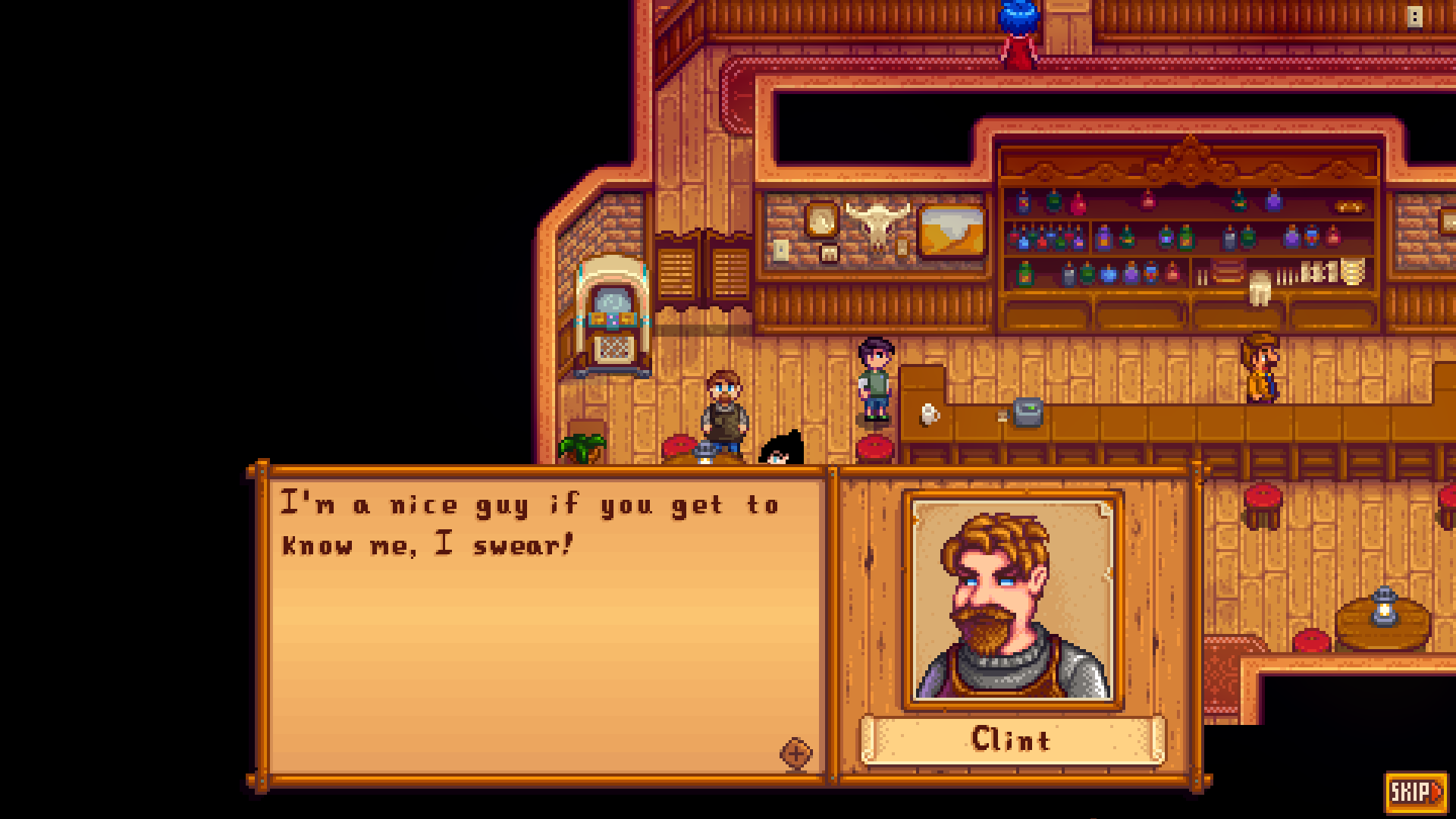 Detail Clint Stardew Valley Nomer 4