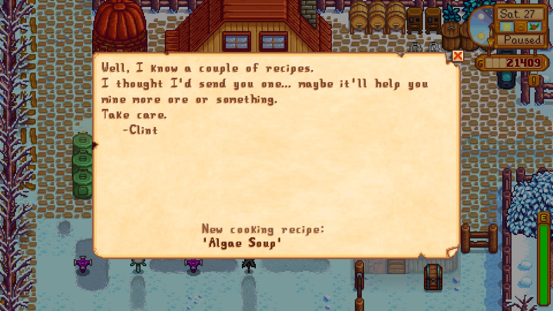 Detail Clint Stardew Valley Nomer 5
