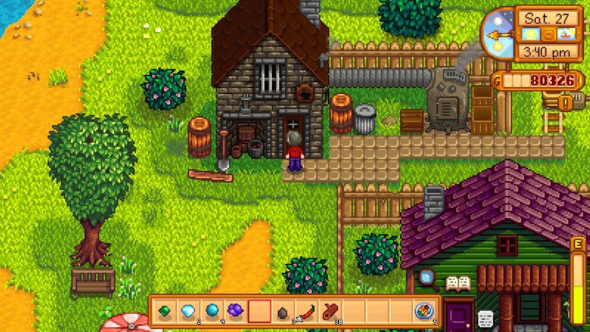 Detail Clint Stardew Valley Nomer 47