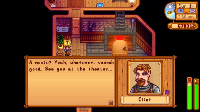 Detail Clint Stardew Valley Nomer 7