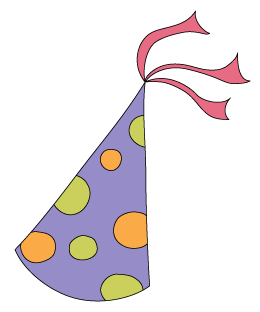 Detail Clip Art Birthday Hat Nomer 28