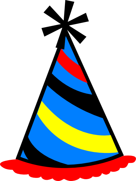 Detail Clip Art Birthday Hat Nomer 42