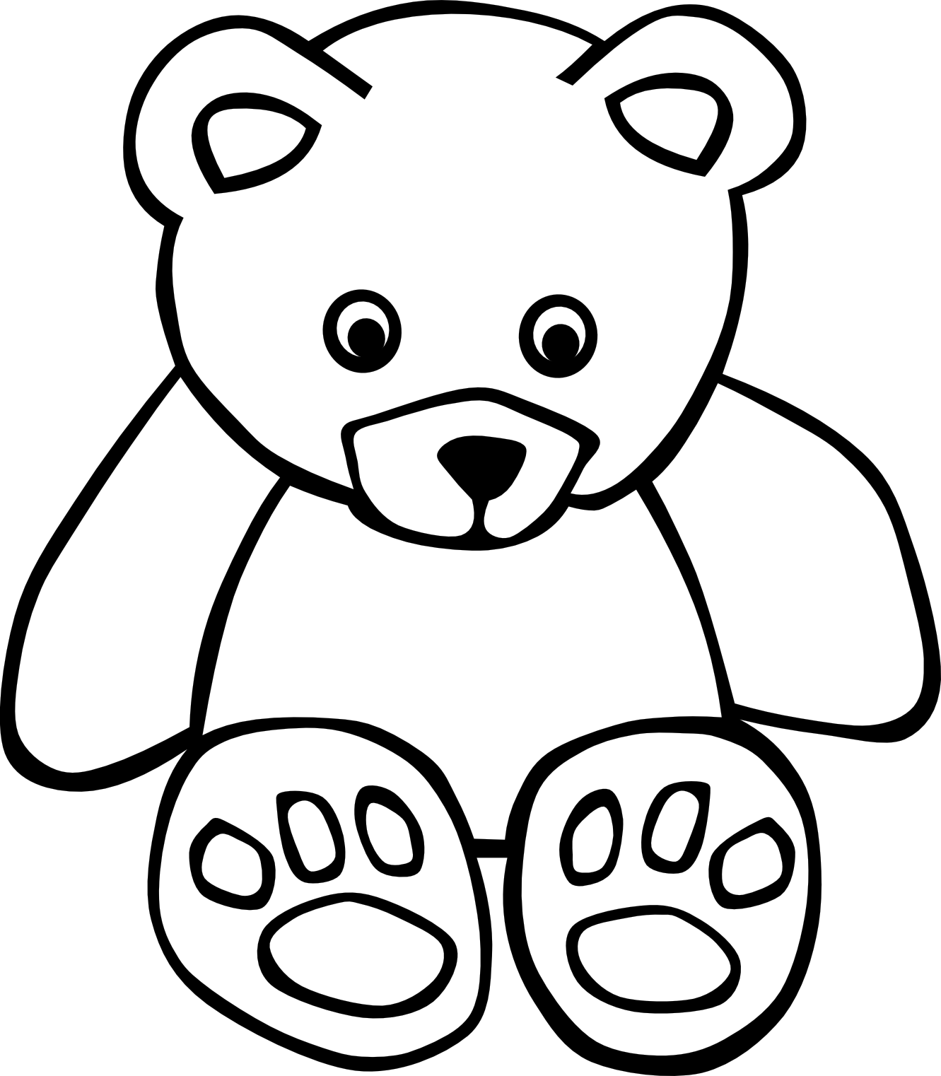 Detail Clip Art Black And White Nomer 3