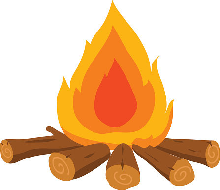 Detail Clip Art Bonfire Nomer 10