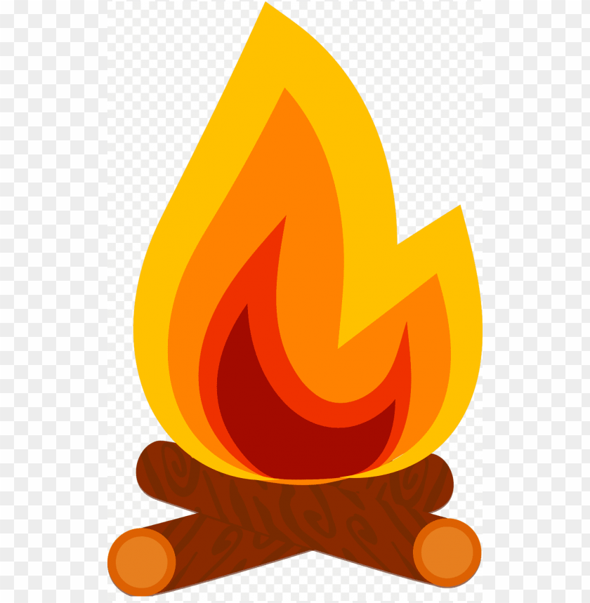 Detail Clip Art Bonfire Nomer 12