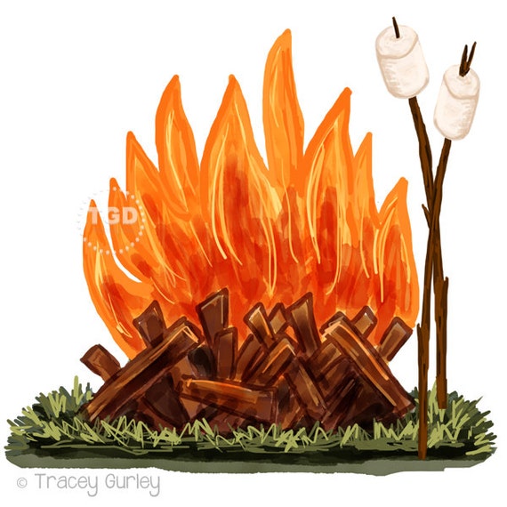 Detail Clip Art Bonfire Nomer 25