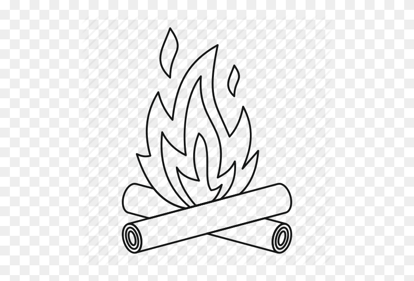 Detail Clip Art Bonfire Nomer 45