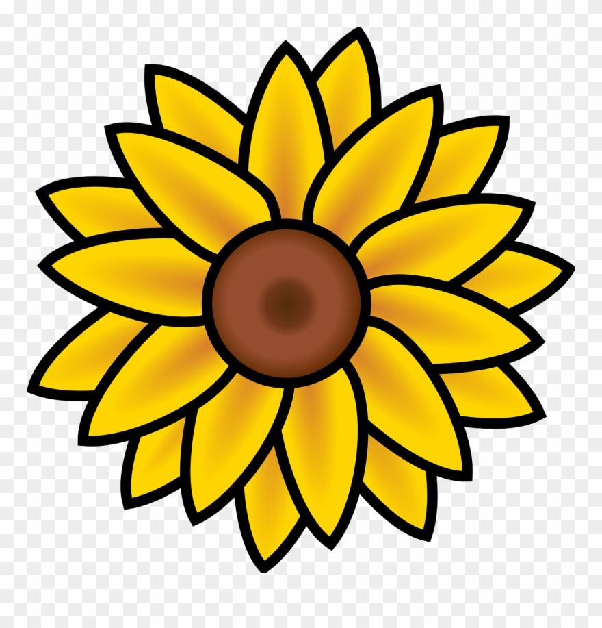 Detail Clip Art Bunga Matahari Nomer 6