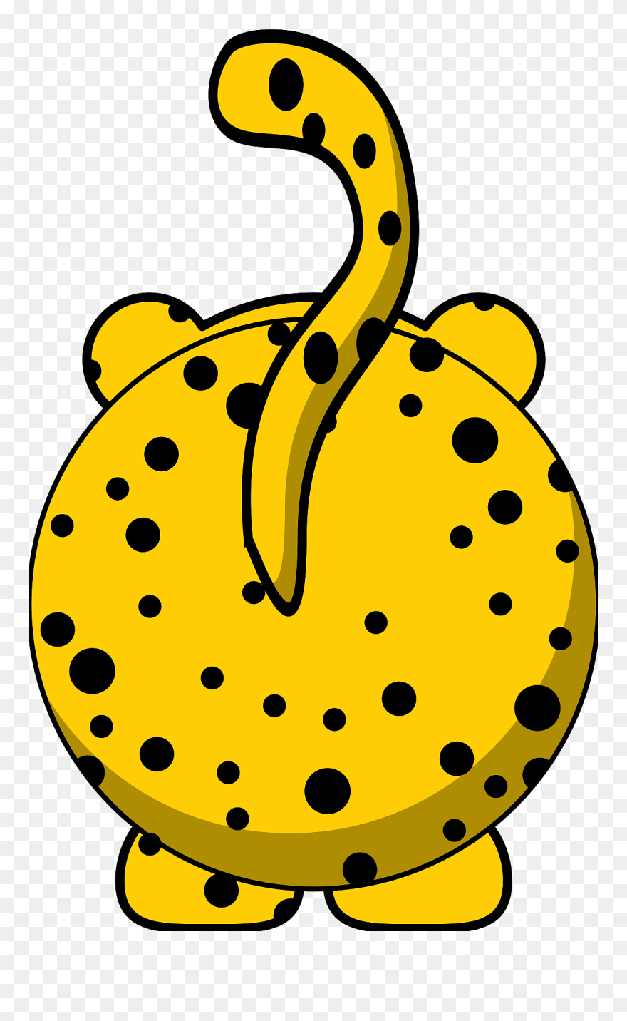 Detail Clip Art Cheetah Nomer 28