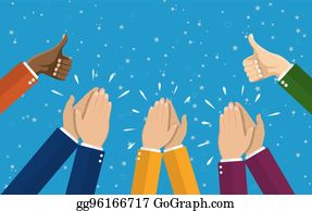 Detail Clip Art Clapping Hands Nomer 18