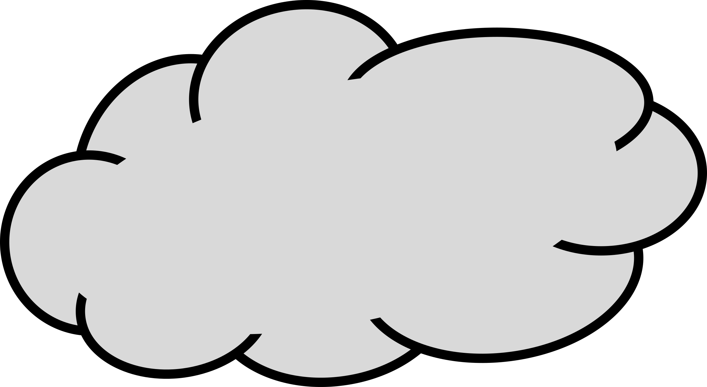 Detail Clip Art Cloud Nomer 11