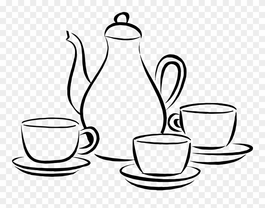 Detail Clip Art Coffee Pot Nomer 47