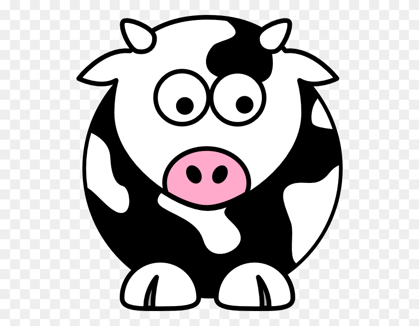 Detail Clip Art Cow Nomer 17