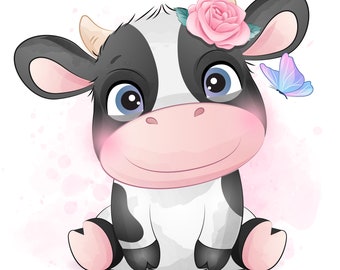 Detail Clip Art Cow Nomer 55