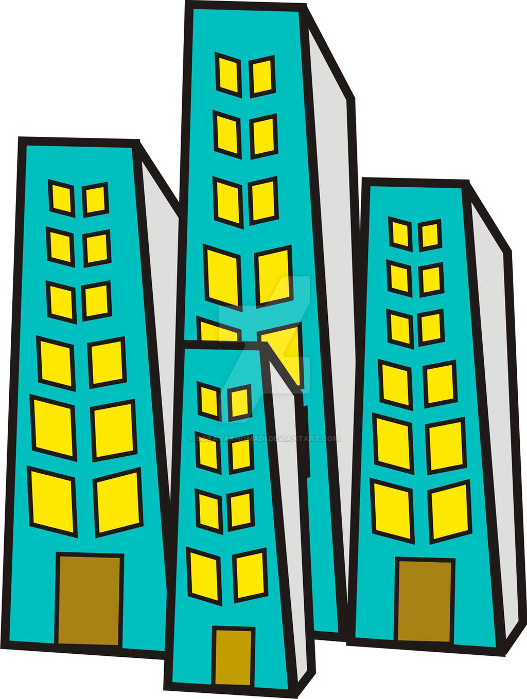 Detail Clip Art Gambar Gedung Nomer 28