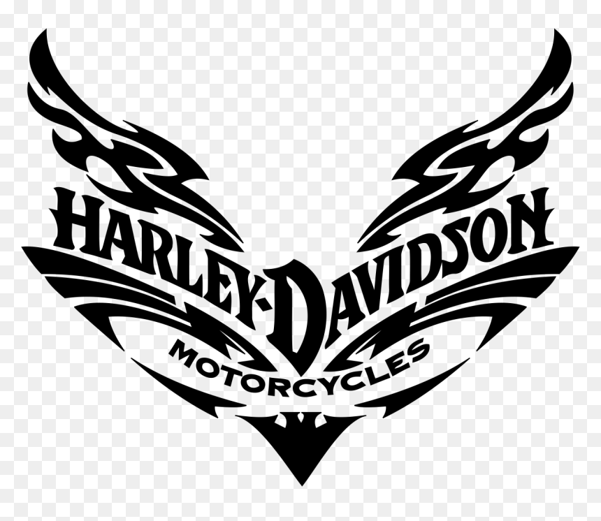 Detail Clip Art Harley Davidson Logo Nomer 5