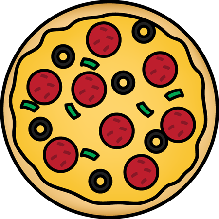 Detail Clip Art Of Pizza Nomer 13