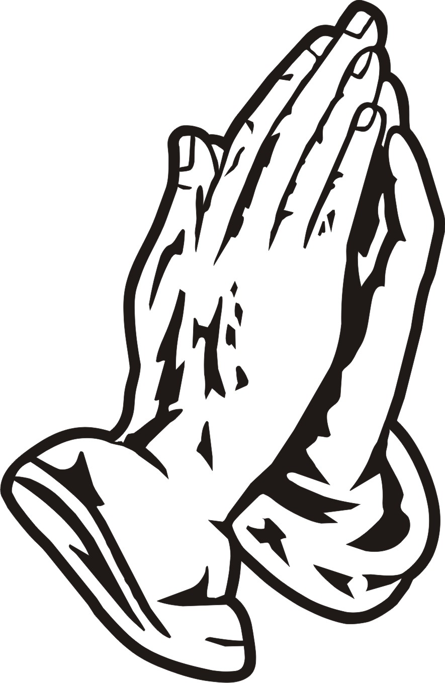 Detail Clip Art Of Praying Hands Nomer 26
