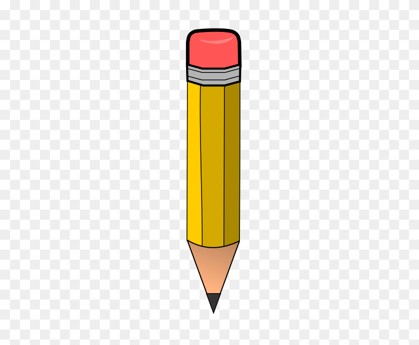 Detail Clip Art Pencil Nomer 41