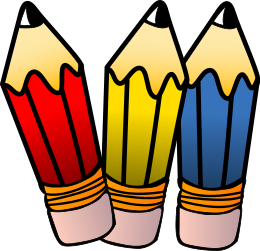 Detail Clip Art Pencil Nomer 43