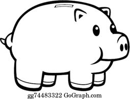 Detail Clip Art Piggy Bank Nomer 11