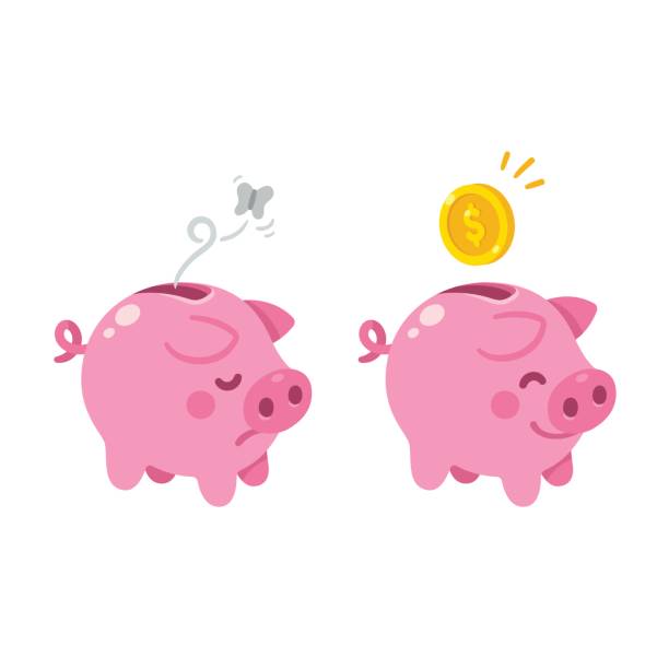 Detail Clip Art Piggy Banks Nomer 48