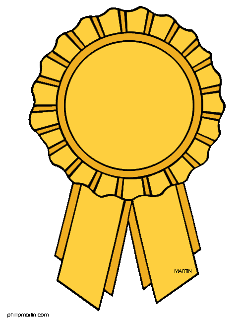 Detail Clip Art Ribbon Award Nomer 9