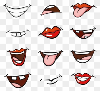 Detail Clip Art Smiling Mouth Nomer 33