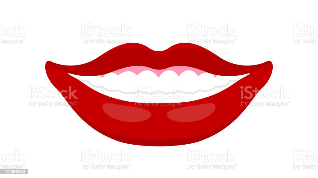 Detail Clip Art Smiling Mouth Nomer 38