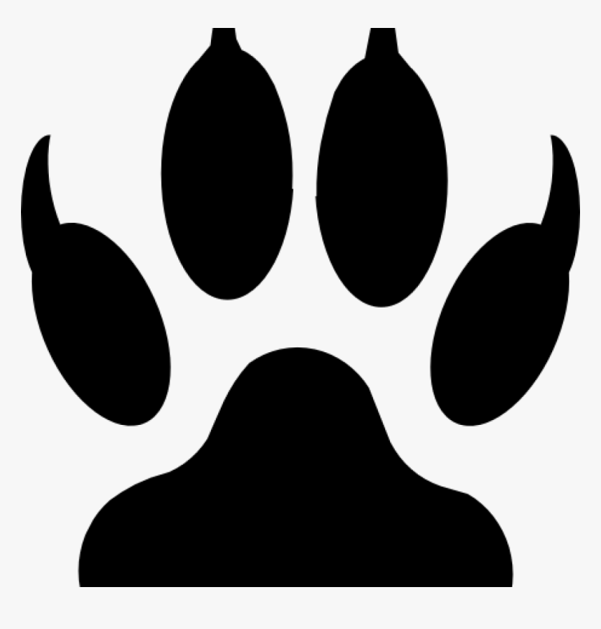 Detail Clip Art Tiger Paw Print Nomer 13