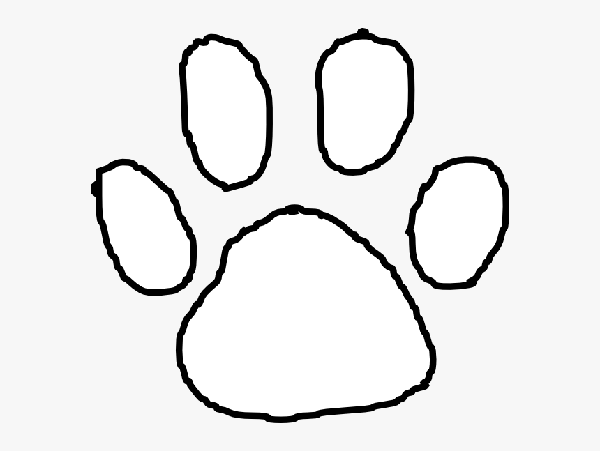 Detail Clip Art Tiger Paw Print Nomer 17