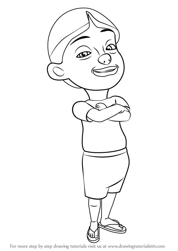 Detail Clip Art Upin Ipin Nomer 51