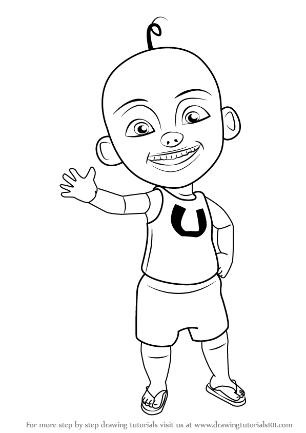 Detail Clip Art Upin Ipin Nomer 8