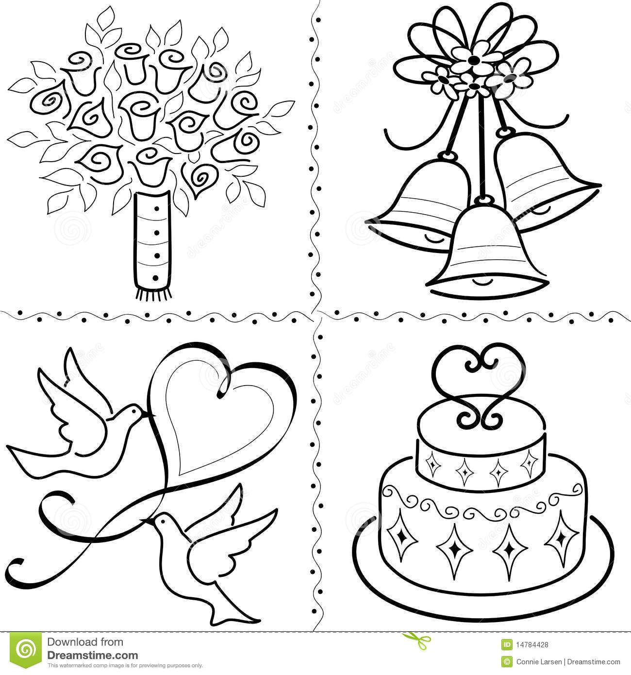 Detail Clip Art Wedding Nomer 52