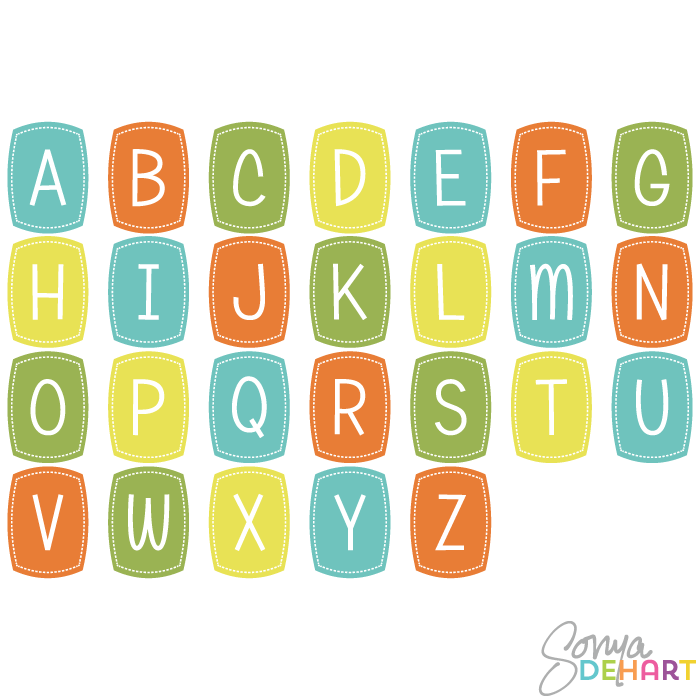 Detail Clipart Alphabet Nomer 15