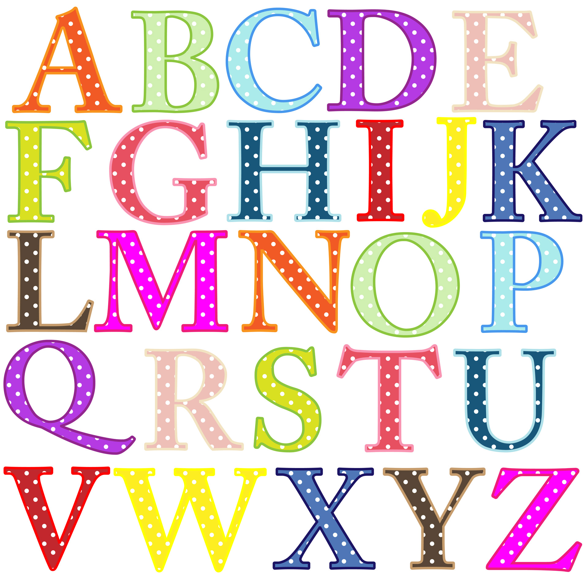 Detail Clipart Alphabet Nomer 8