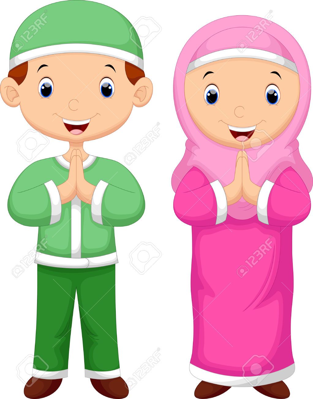 Detail Clipart Anak Muslim Nomer 3