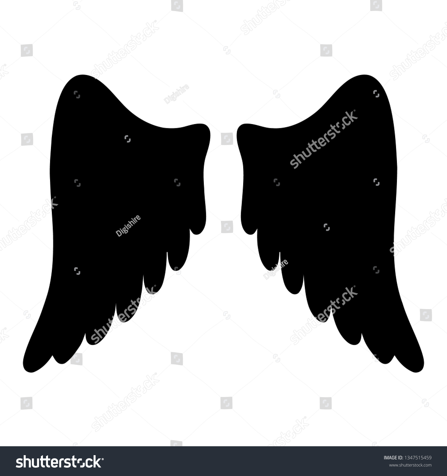 Detail Clipart Angels Wings Nomer 30