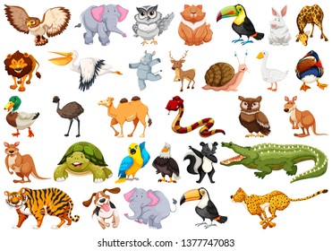 Detail Clipart Animals Nomer 3