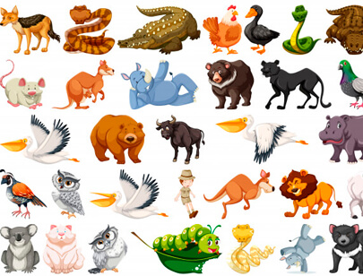 Detail Clipart Animals Nomer 22