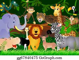 Detail Clipart Animals Nomer 45