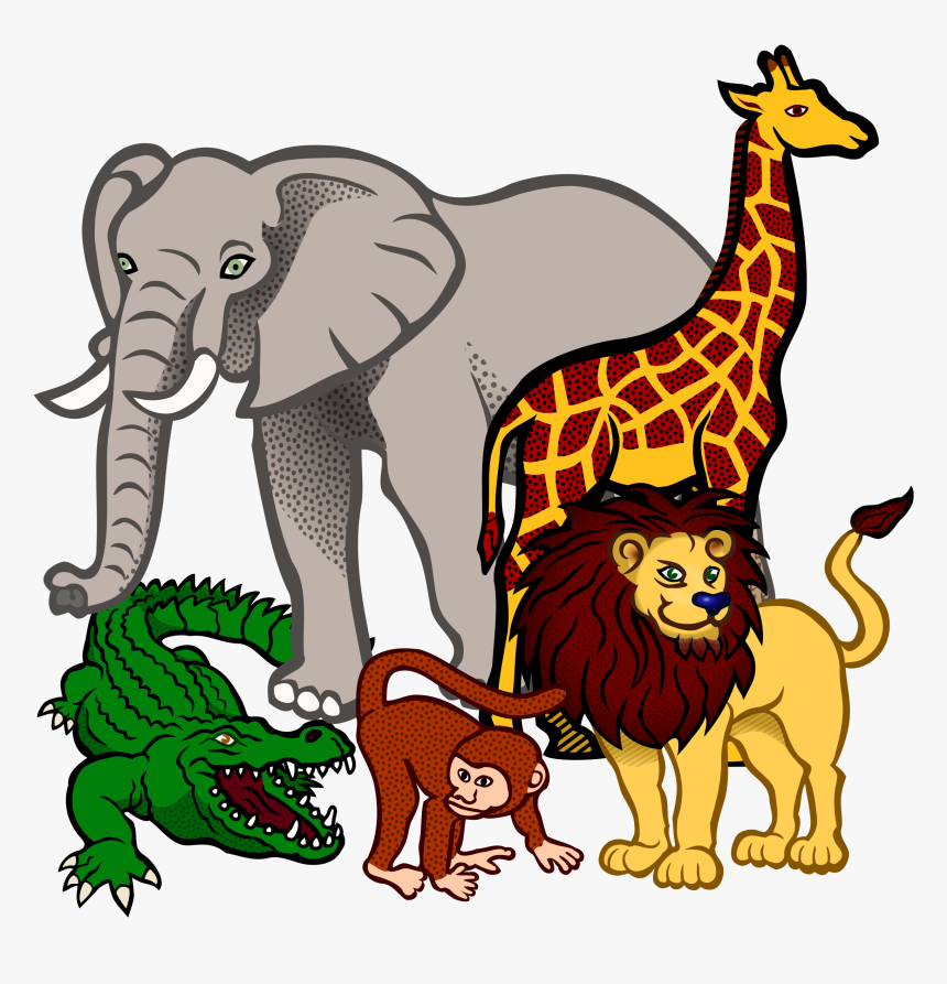 Detail Clipart Animals Nomer 46