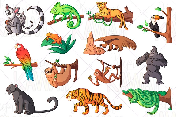 Detail Clipart Animals Nomer 48