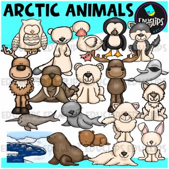 Detail Clipart Arctic Animals Nomer 47